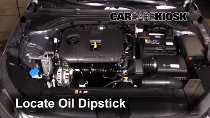 2019 Hyundai Elantra SE 2.0L 4 Cyl. Aceite Controlar nivel de aceite